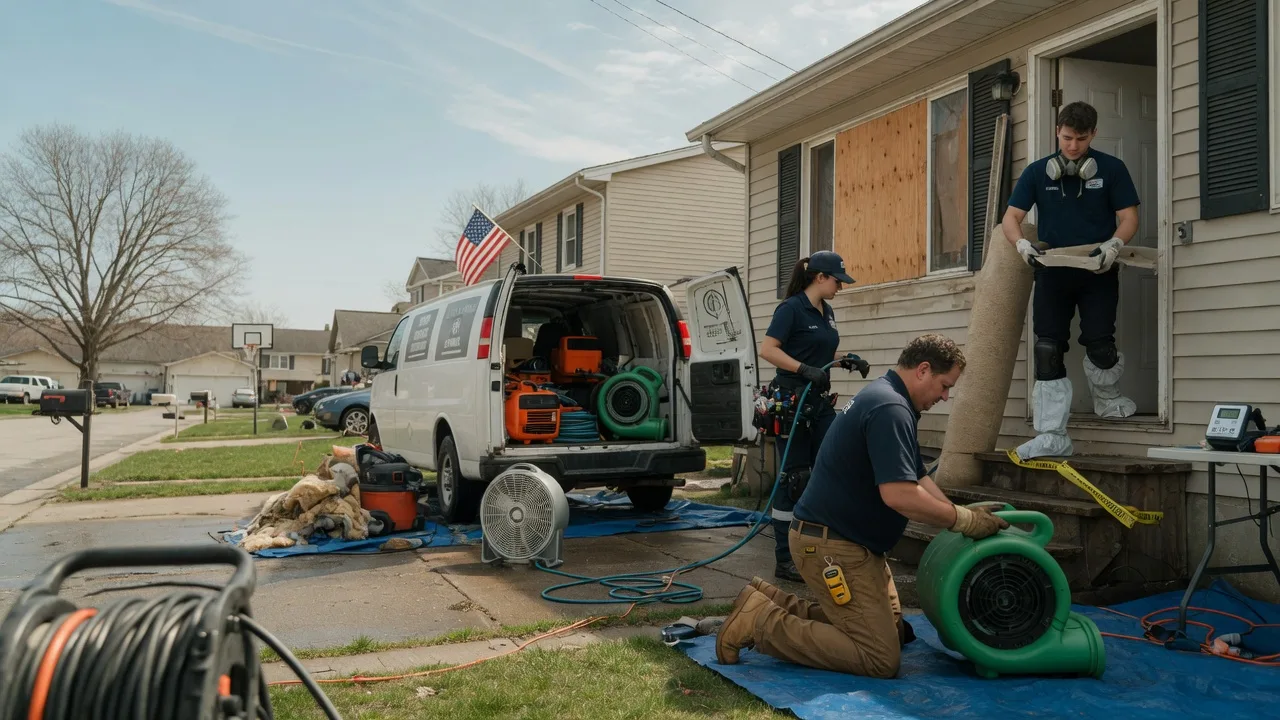 Water Damage Restoration in Schlater, MS near me